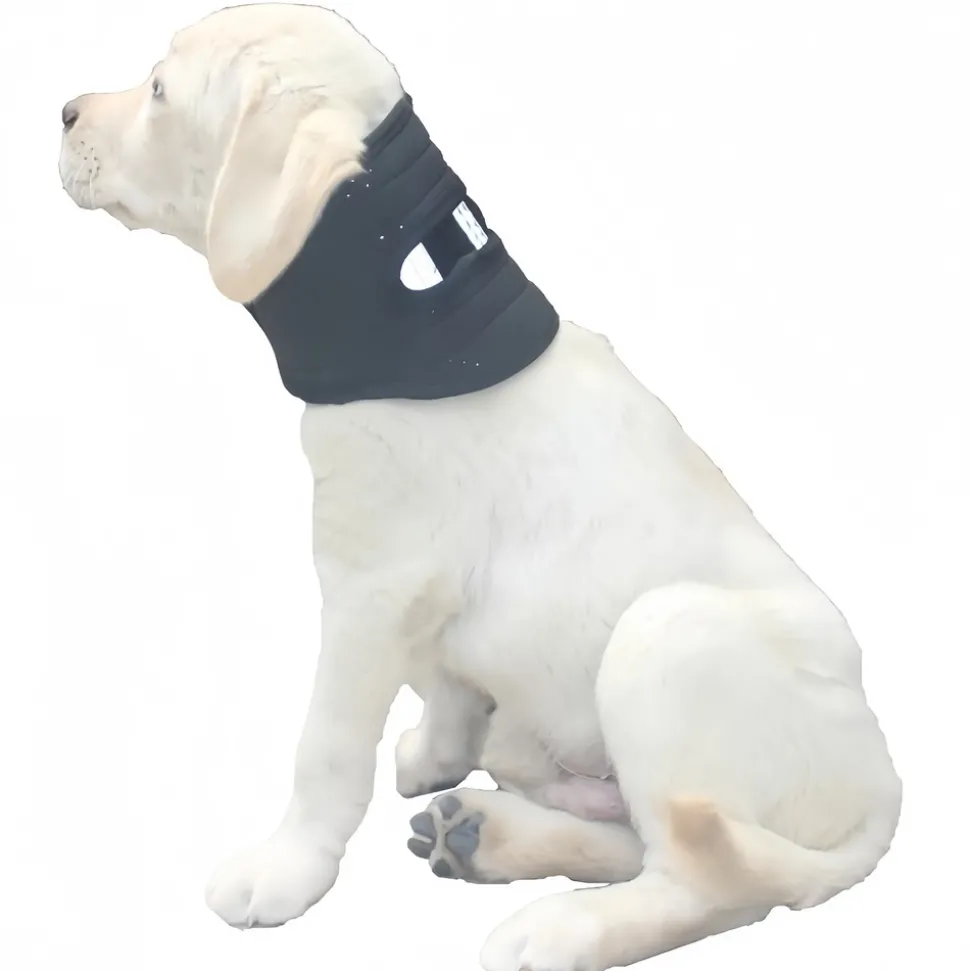 DOWNYPAWS - Collier de soutien post - opératoire respirant et solide avec protection anti - traction pour chien