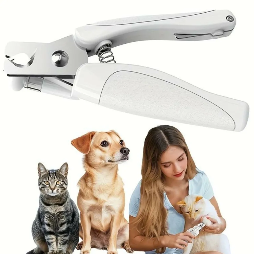 DOWNYPAWS - Coupe - ongles universel à led, chargement usb avec lime pour chats et chiens