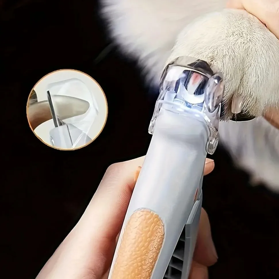 DOWNYPAWS - Coupe - ongles ergonomique antidérapant à led, précis et sûr pour chats et chiens