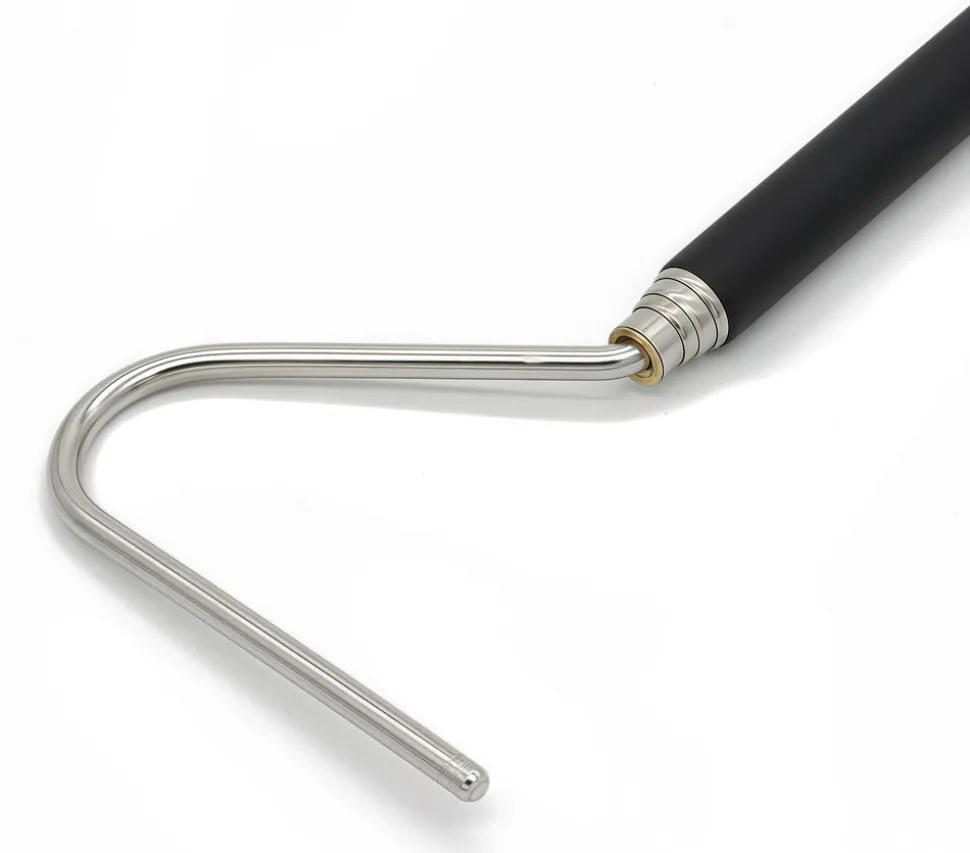 DOWNYPAWS - Crochet à serpent en acier inoxydable - 100 cm pour capture et manipulation