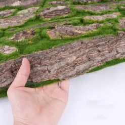 DOWNYPAWS - Décoration en écorce artificielle, 50*50 cm