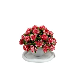 DOWNYPAWS - Décoration florale artificielle ins fashion rouge