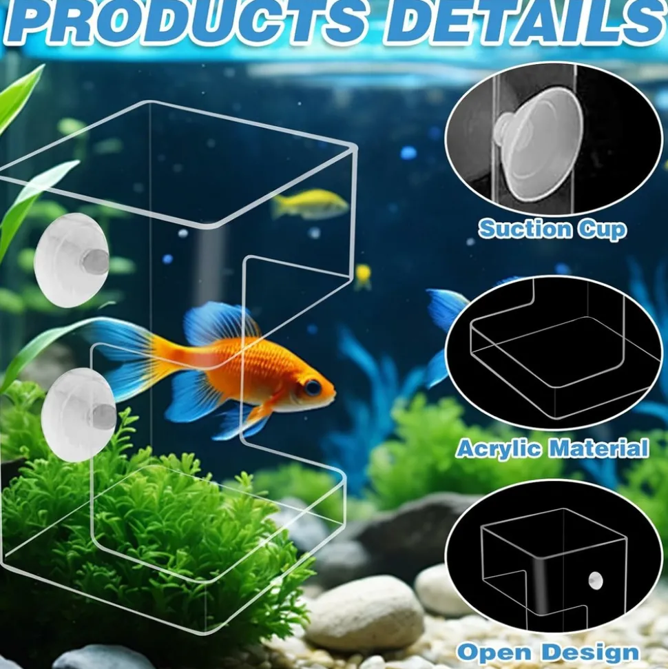 DOWNYPAWS - Distributeur carré transparent à ventouse