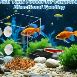 DOWNYPAWS - Distributeur carré transparent à ventouse