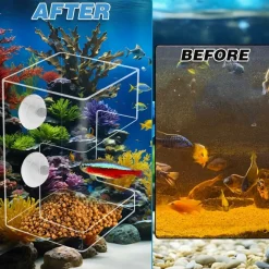 DOWNYPAWS - Distributeur carré transparent à ventouse