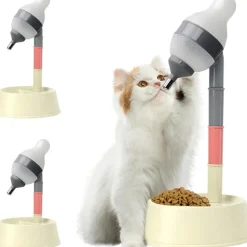DOWNYPAWS - Distributeur d'eau sur pied chien et chat évolutif