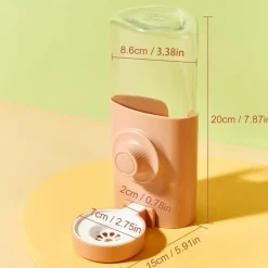 DOWNYPAWS - Distributeur eau - 600ml suspendue abreuvoir automatique anti - goutte