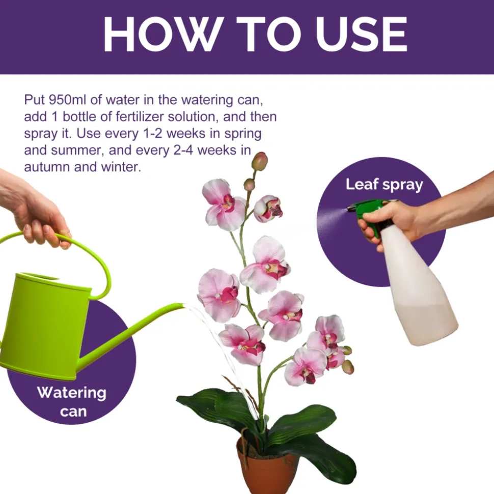 DOWNYPAWS - Engrais liquide pour la croissance des orchidées 50 ml