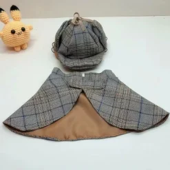 DOWNYPAWS - Ensemble de costumes de détective pour animaux de compagnie