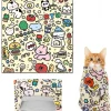 DOWNYPAWS - Enveloppe de toilettage pour chat 55*55cm