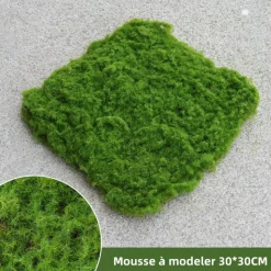 DOWNYPAWS - Feuille de mousse artificielle en peluche 30×30 cm