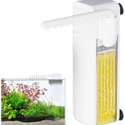 DOWNYPAWS - Filtration aquarium silencieuse et compacte