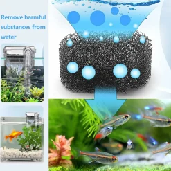 DOWNYPAWS - Filtre cascade usb silencieux & réglable pour aquarium