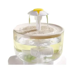 DOWNYPAWS - Fontaine à Eau Transparente Ultra-Silencieuse, Alimentée Par USB Pour Animaux De Compagnie
