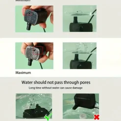 DOWNYPAWS - Fontaine à Eau Transparente Ultra-Silencieuse, Alimentée Par USB Pour Animaux De Compagnie