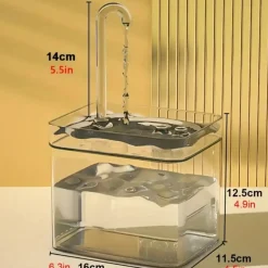 DOWNYPAWS - Fontaine à Eau Avec Circulation Automatique Pour Chat