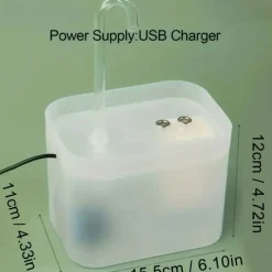 DOWNYPAWS - Fontaine Automatique De 50,72 Oz Pour Animaux De Compagnie