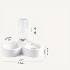 DOWNYPAWS - Fontaine Et Gamelle Automatiques Pour Chats