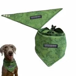 DOWNYPAWS - Foulard triangulaire pour chats et chiens l：38-41cm