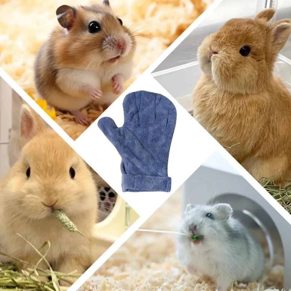 DOWNYPAWS - Gants - anti - morsure pour hamster cobaye lapin hérisson sugar glider gerbille rat perruche