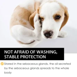 DOWNYPAWS - Gouttes antiparasitaires externes pour animaux de compagnie, 30 ml