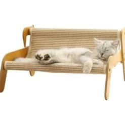 DOWNYPAWS - Griffoir pour chat lit