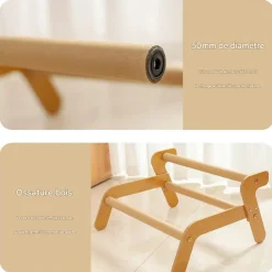 DOWNYPAWS - Griffoir pour chat lit