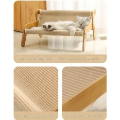 DOWNYPAWS - Griffoir pour chat lit