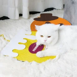 DOWNYPAWS - Griffoir pour chat-tapis en sisal pour pot de miel-34*42cm-suspension