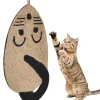 DOWNYPAWS - Griffoir pour chat-tapis griffoir en sisal pour chat forme de souris-54*25*1cm