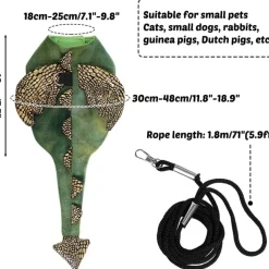 DOWNYPAWS - Harnais et laisse - costume de dinosaure, anti - fuite, halloween l