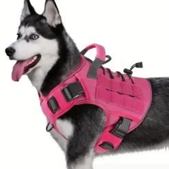 DOWNYPAWS - Harnais pour chien-anneau en d avec poignée- taille m