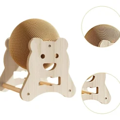 DOWNYPAWS - Jouet griffoir boule pour chat 17.8*16*20.5cm