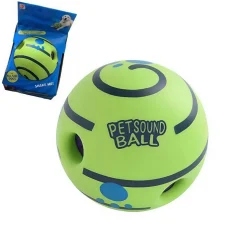 DOWNYPAWS - Jouet pour animaux de compagnie: balle roulante balle de dentition interactive et sonore automatique