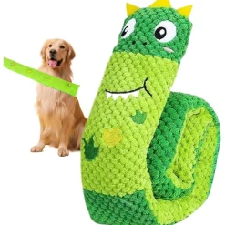 DOWNYPAWS - Jouet pour chien forme de dinosaure-jouets à mâcher-72*9cm