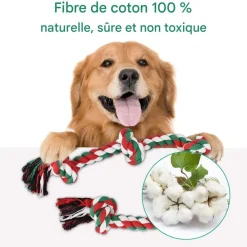 DOWNYPAWS - Jouets de tir à la corde