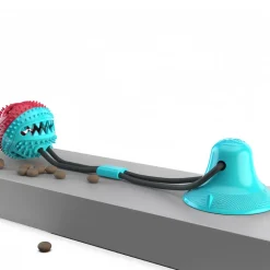 DOWNYPAWS - Jouets pour chiens : ventouse intégrée et balle ultra - résistante à la mastication