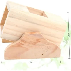 DOWNYPAWS - Jouets pour hamsters avec boîtes à bascule et aire de jeux d'escalade