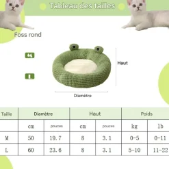 DOWNYPAWS - Lit pour chat