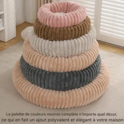 DOWNYPAWS - Lit pour chat et chien kaki