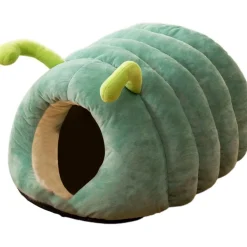 DOWNYPAWS - Lit pour chat forme de chenille-(43*33*28) dans 8 catties