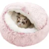 DOWNYPAWS - Lit pour chat-panier pour chat peluche 50*50cm