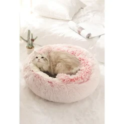 DOWNYPAWS - Lit pour chat-panier pour chat peluche 50*50cm