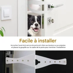 DOWNYPAWS - Loquet de porte pour chat