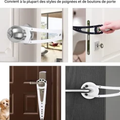 DOWNYPAWS - Loquet de porte pour chat