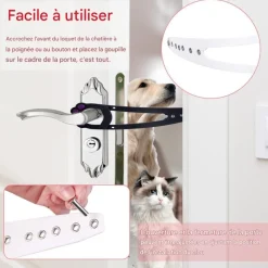 DOWNYPAWS - Loquet de porte pour chat