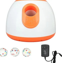 DOWNYPAWS - Machine à lancer de balles pour chiens: jouet interactif pour animaux de compagnie