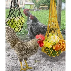 DOWNYPAWS - Mangeoire fruits légumes poulet lot 3 60cm