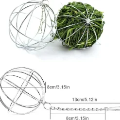 DOWNYPAWS - Mangeoires à foin - inoxydable