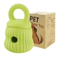 DOWNYPAWS - Mangeur lent de chien en silicone médical certifié fda vert clair